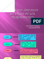 Leyes Que Amparan La Salud de Los Trabajadores