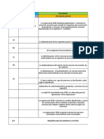 Iso 9001 Matriz Debe