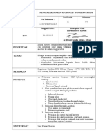 Penatalaksanaan Regional / Spinal Anestesi No. Revisi: Halaman