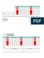 Format Jadwal