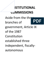 Constitutional Commissions