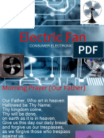 Electric Fan: Consumer Electronics