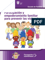 EF MODULO IV Participación y Empoderamiento Familiar Para Prevenir Las Violencias