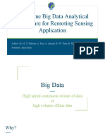 Real-Time Big Data Analytical Architecture For Remoting Sensing Application