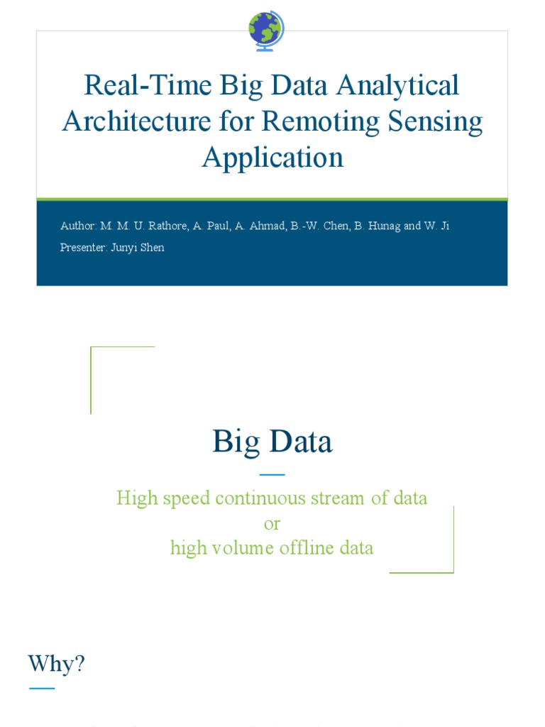 Real-Time Big Data Analytical Architecture For Remoting Sensing ...