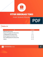 Fitur Dekorasi Toko