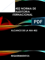 Nia 402 Norma de Auditoria Iternacional