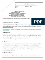 Procure: Production Procurement Management