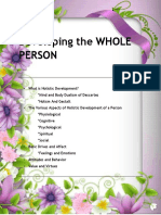 Developing The WHOLE Person
