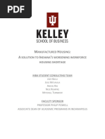 2019 Kelley School Manufactured Housing Student Report