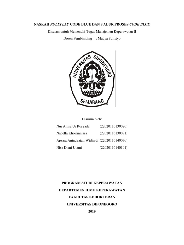 Proses Alur Code Blue di RSND | PDF | Sains & Matematika