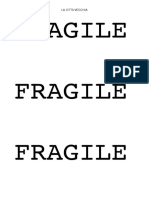 La Citta Fragile PDF