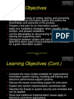 Learning Objectives: System Development Methods and Tools 1