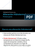 Clase 2 - Alteracion Hidrotermal