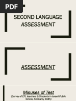 Second Language Assessment