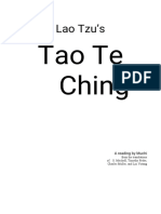 Tao Teh Ching - by Lao-Tzu