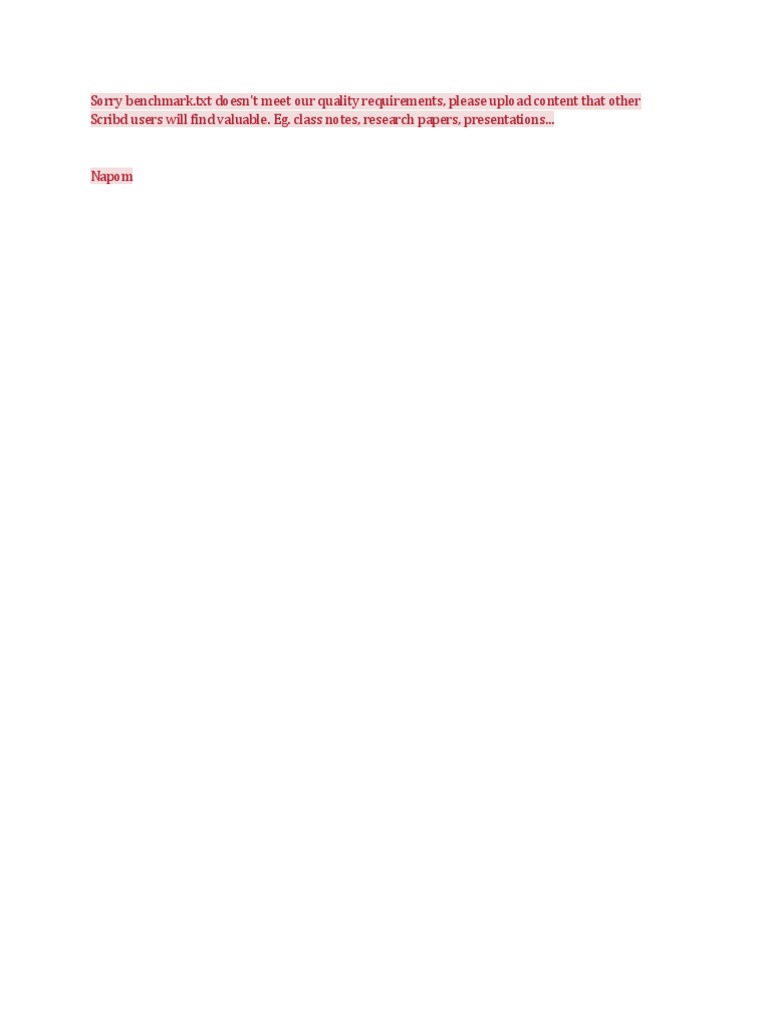 Content Quality Guidelines for Scribd | PDF | World Wide Web | Internet ...