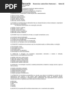 Exercícios Sobre Sist Hormonal Com Gabarito