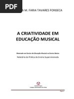 Tese de Mestrado - Criatividade Musical