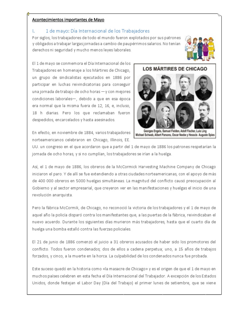Acontecimientos Importantes De Mayo Paraguay Movimiento