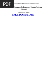 Solution Manual Deformation Engineering Stress Mechanics
