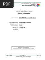 Document Title: EHS&SR Risk Management Key Process