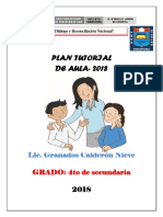 PLAN DE TUTORIA I1ro Bevita