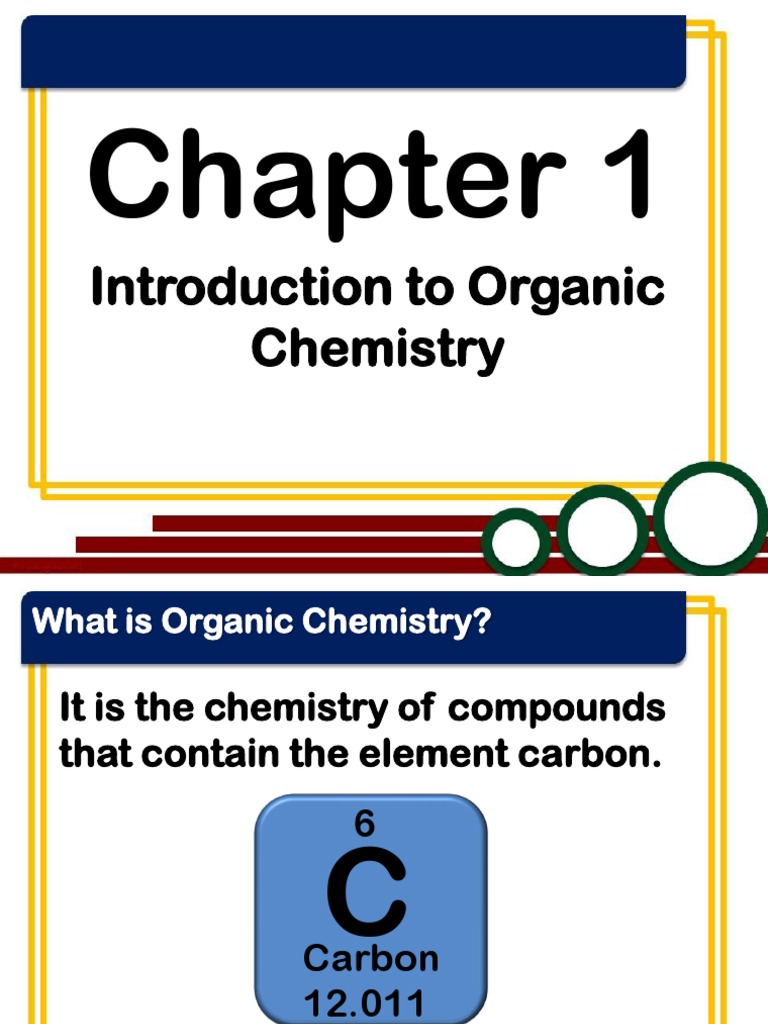 Introduction to Organic Chemistry | PDF | Organic Chemistry | Chemistry