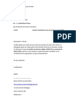 Carta de Presentacion Solicitud de Empleo Alvaro Carcamo