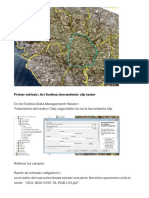 Recorte de Rasters en ArcGis