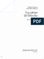 (Ariel Derecho) Manuel Atienza, Juan Ruiz Manero - Las Piezas Del Derecho-Ariel (1996) PDF