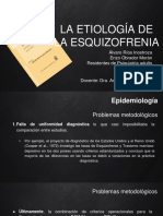 Etiología de Esquizofrenia Part1