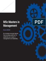 MSC Masters in Management: Lse - Ac.Uk/Mim