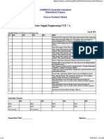 WSE Course Outline