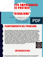 Proyecto Empresarial de Postres