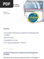 CPHRM Legal and Regulatory Version 2