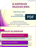 Klasifikasi Gangguan Jiwa