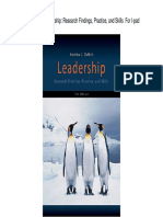 READ Book Leadership: Research Findings, Practice, and Skills For I-Pad