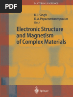 Electronic Structure and Magnetism of Complex Materials 2003