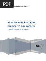 Mohammed Peace or Terror To The World