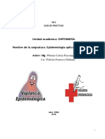 Guia Practicas Epidemiologia Aplicada A Enfermeria 2019 Ii 1 PDF