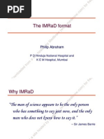 IMRAD Formate