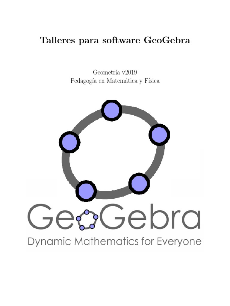 Libro de GeoGebra PDF | PDF | Triángulo | Circulo