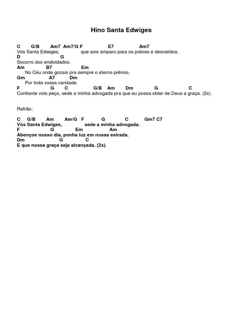 001 Hino Santa Edwiges PDF PDF
