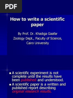 Download How to Write a Scientific Paper Ppt by Manish Chandra Prabhakar SN42432620 doc pdf