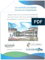 Projeto Básico de Uma Construção de Escola Municipal