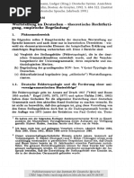 Abraham Wortstellung Im Deutschen 1992 PDF