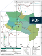 Mapa político administrativo de Picota en