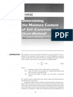 CTW R Three: Moisture Content of Soil Water Content