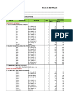 METRADO DE ELEMENTOS ESTRUCTURALES - Oct 2017